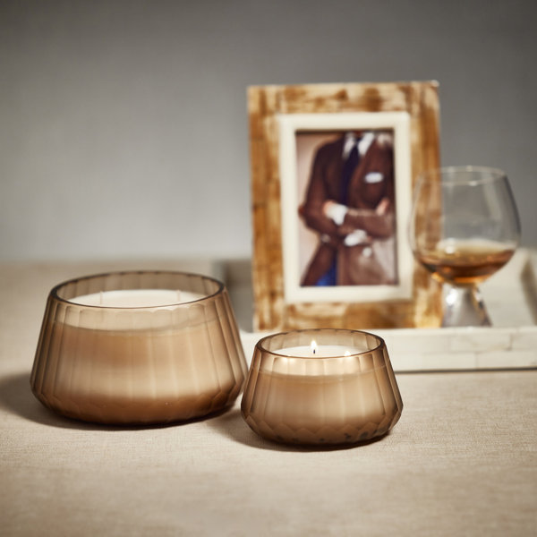 Zodax Sandalwood Leaf & Tobacco Scented Jar Candle Wayfair